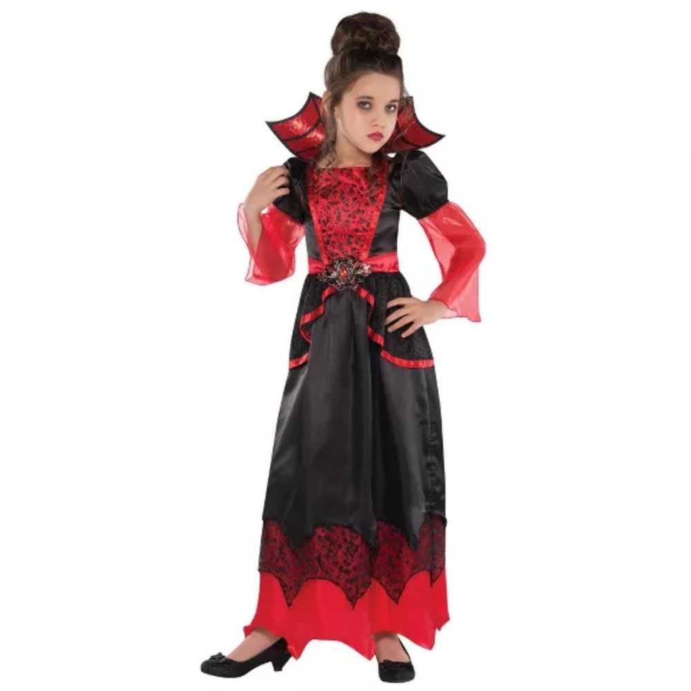 Vampire Queen Child Large Halloween Costume